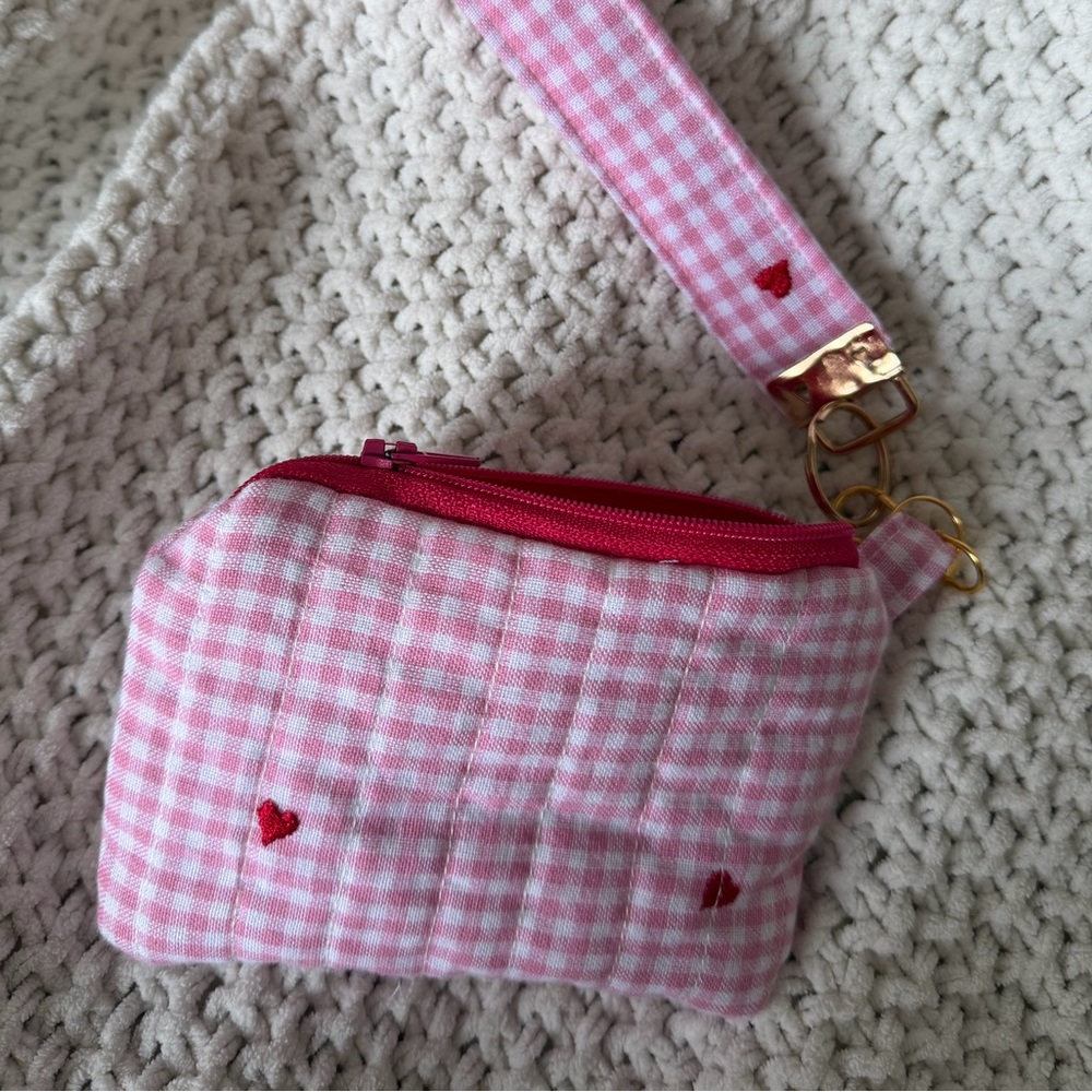 Heart Patch Wristlet🩷